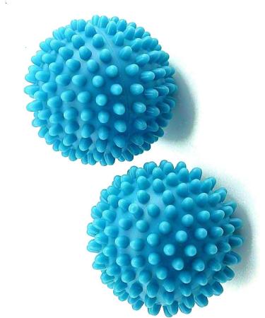 Pack of 2 Reusable PVC Drying Washing Machine Balls Home Soften Clothes Dryer - Buy Online on GoSupps.com