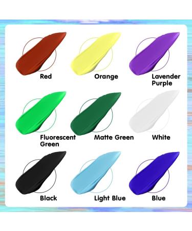  AOOWU Face and Body Paint 30g Face Paint Makeup Face Paint Face Colors Makeup Kids Tummy Pregnancy - Buy Online on GoSupps.com