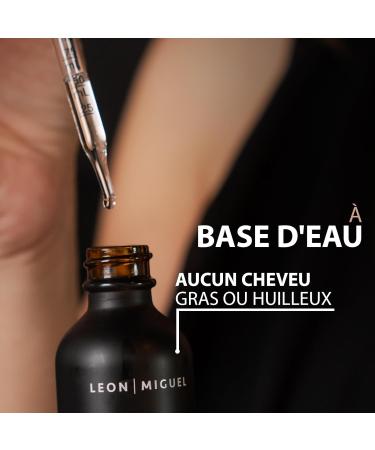 Leon Miguel S rum de Croissance des Cheveux - Biotine 5% et Ginseng pour Une Croissance Rapide - Emp che la Chute Cheveux Plus Forts et Plus pais S rum Anti-Chute pour Hommes - Buy Online on GoSupps.com
