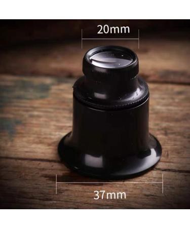 Lightweight Magnifying Glass 20X High-Definition Portable Eye Magnifying Glass for Wenwan Carving Jade Identification Lofty Ambition - Buy Online on GoSupps.com