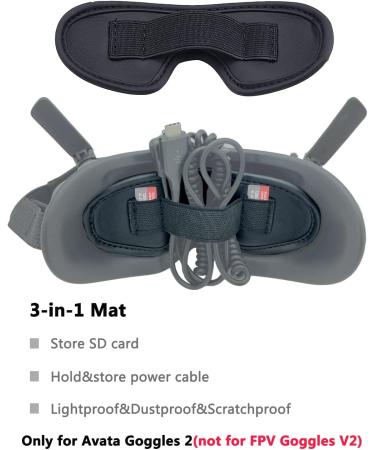 DJI Avata Goggles 2 Lens Cover 3-in-1 Mat - Lens Protective Pad Combo | Goggles 2 Accessories - Buy Online on GoSupps.com