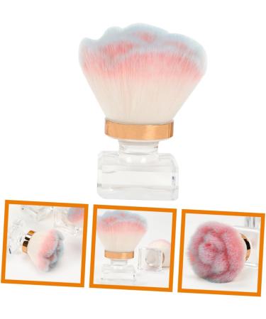 Beaupretty Nail Art Dust Brush Rose Manicure Loose Powder Brush Single Loose Powder Blush Brush (rose Type-gradient Powder) Water Dipper Contouring Abs Mix Travel Eyebrow Brush - Buy Online on GoSupps.com
