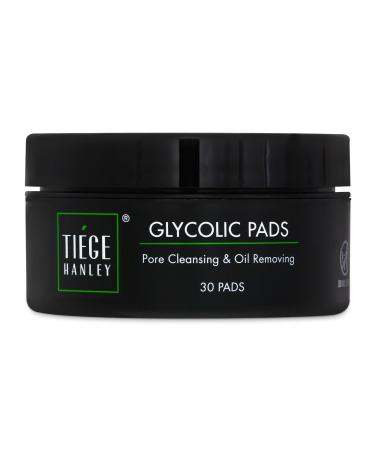 Tiege Hanley Glycolic Acid Pads for Men 1-Pack - Exfoliating Face Cleansing Pads for Forehead Nose & Cheeks - Men's Daily Skin Care Facial Wipes.18.5% Acid Complex (Glycolic Salicylic & Lactic). 1 Count (Pack of 1)