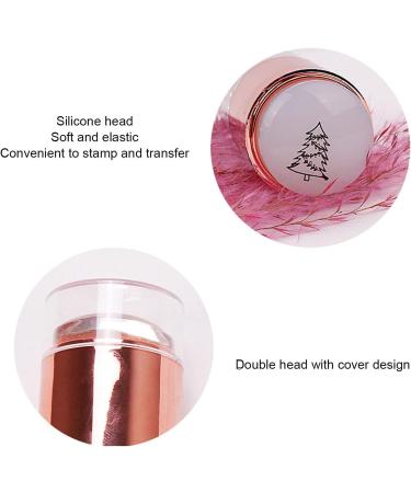 Different Gift Nail Stamper Soft Elastic Nail Art Stamper Silicone Double Head for Household Nail Salon for Delicate Nail Surface - Buy Online on GoSupps.com