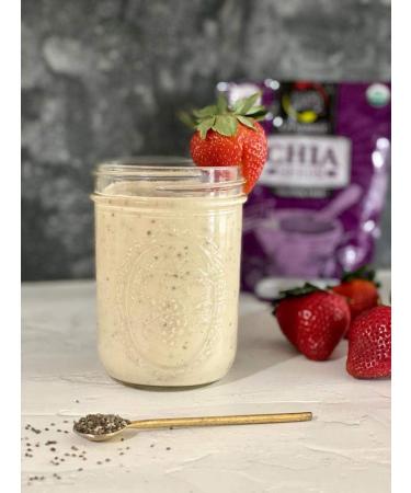 NATURAL EARTH Organic Chia Seeds | Ready to Eat | Gluten-Free | Omega-3 & Iron | 12oz Resealable Bag - Buy Online on GoSupps.com