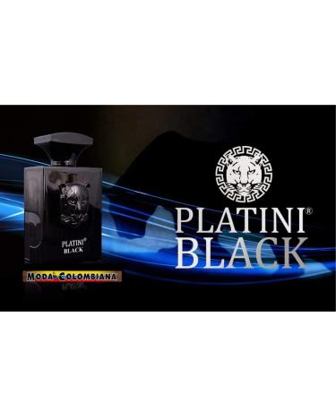 Platini Black men Cologne EAU DE TOILETTE fragrance 3.4 Oz