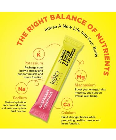 Keto Vitals Tropical & Berry Assorted 2 Pack Bundle Electrolyte Powder Bundle: Tropical & Berry Assorted Flavors - Sugar-Free & Zero Calorie Electrolyte Drink Mix Packets 60 Servings - Buy Online on GoSupps.com