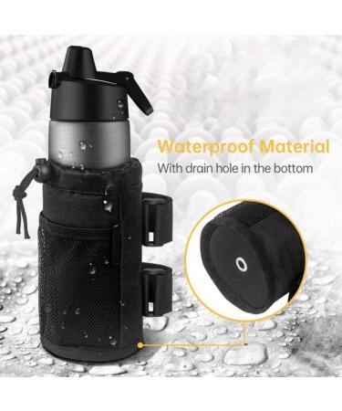 Cup Holder Roll Bar Cup Holder for Wheelchair Scooter Walker Rollator Bike and Boat Cup Drink Holder with Mesh Pockets and Straps - Buy Online on GoSupps.com