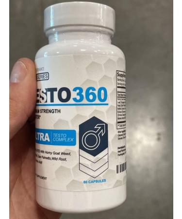 Testo 360 Ultra Pene Testo Complex for Men Elite Series - 60 Capsules - Buy Online on GoSupps.com