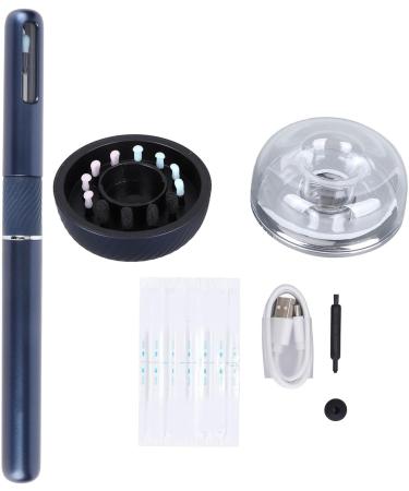 Smart Earwax Removal Tool 3.2mm Lens with LED Light | 10MP HD Smart Visible Ear Cleaner for Cleaning - Blue - Buy Online on GoSupps.com