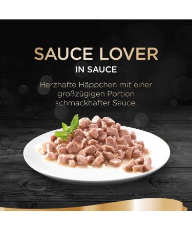 Sheba Sauce Lover - Premium Cat Food Variety Pack (32 x 85g) | Salmon Tuna Chicken & Duck - MSC Certified - Buy Online on GoSupps.com
