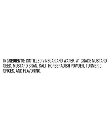 Happy Belly Horseradish Mustard 12oz - Kosher Condiment by Amazon Brand - Buy Online on GoSupps.com