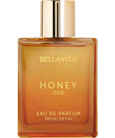 Honey Oud Eau de Parfum (3.4 fl. oz.) | Patchouli Vanilla Bergamot Floral & Spicy + Made with Clean & Vegan Essentials Oils + Cruelty Free | Long-Lasting Unisex Fragrance