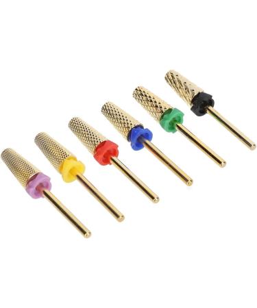 Nail Grinding Head Manicure Accessory Portable Stainless Steel Nail Drill Bits for Beauty Salon - Buy Online on GoSupps.com
