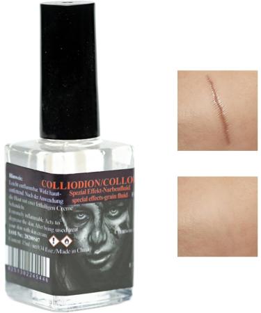  Ancsttu Scars Liquid | 15ml Halloween Scar Beauty Paint With Brush | Realistic Body Makeup - For Face Skin Body Costume Cosplay Halloween Photography Role Play - Buy Online on GoSupps.com