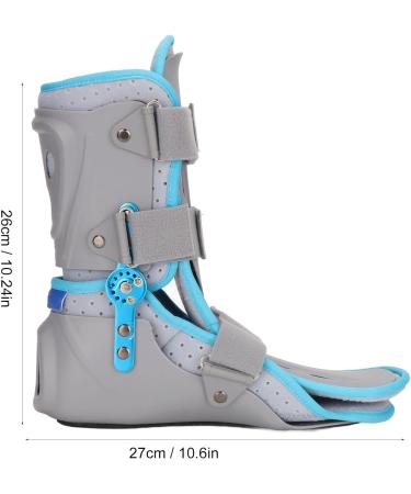 ZJchao Ankle Support Stabilizer Brace | Foot Drop Fixation Splint & Fracture Protector | Adjustable 360 Support for Ankle Sprains - M (Left - Buy Online on GoSupps.com