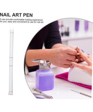 FRCOLOR Pull Line Nail Art Pen Nail Art Painting Nail Painting Pen Nail Art Pens Nail Art Nails Brush Pen Nail Double End Nail Pen Manicure White Paint Pen Metal Painted - Buy Online on GoSupps.com