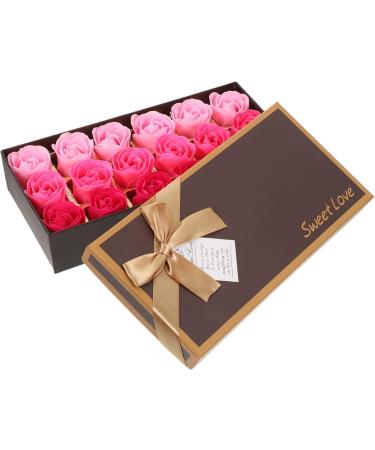 ABOOFAN 3 Boxes Rose Soap Scented Bath Soap Rose Bath Soap Rose Flower Preserved Rose Enchanted Rose Wedding Decorations for Ceremony Faux Roses Simulated Soap Flower Rose Petal Artificial - Buy Online on GoSupps.com