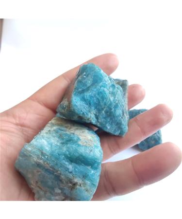 Natural Crystal Rough 50g Natural Blue Green Yellow Apatite Crystal Rough Raw Stone Rock Decoration Stone (Color : Blue Apatite Size : 1-2cm 50g) 1-2cm 50g Blue Apatite - Buy Online on GoSupps.com