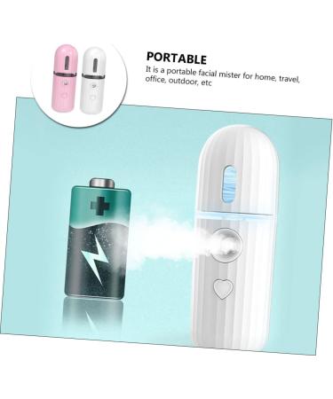 BELLIFFY 2pcs Moisturizing Sprayer Mini Face Sprayer Mist Sprayer Humidifier USB Face Handy Sprayer Abs - Buy Online on GoSupps.com