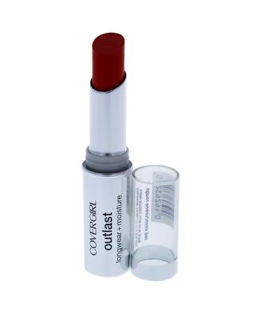 COVERGIRL Outlast Longwear Lipstick Red Siren 915 .12 oz Red Siren 0.13 Ounce (Pack of 1)