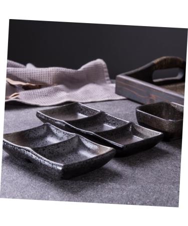 Zerodeko 4 Pcs Mini Appetizer Plates Mini Snack Plate Porcelain Saucer Plate Ceramic Dip Bowls Divided Food Dipping Bowl Pinch Bowls for Spices Ceramic Soy Sauce Bowl Dipping Plate Ceramics 8*3.8cmx2pcs As Shownx2pcs - Buy Online on GoSupps.com