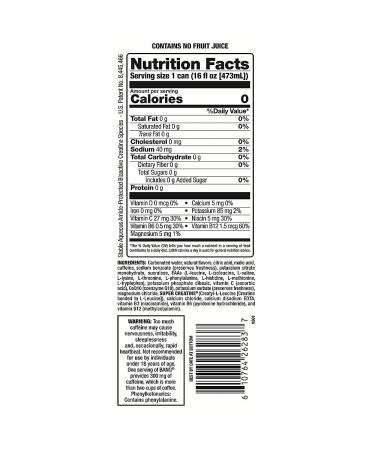 Bang Energy Drink with CoQ10 & Creatine Purple Kiddles - 12 Drinks, 16 Fl Oz. Each - Buy Online on GoSupps.com