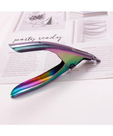 UNbit Nail Clipper 1pc Stainless Steel Color U Word False Nail Clipper Nail Tip Cutter Nail Tools Nail Supplies for Professionals - Buy Online on GoSupps.com