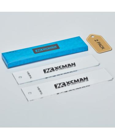 XCMAN Alpine Ski Freeride & Snowboard Base Wax Plastic Scraper 2pcs SnowBoard 230*60*4mm - Buy Online on GoSupps.com