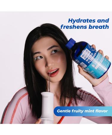 Concentrated Irrigant Dry Mouth | Add to Water Flossers | Mild Mint & Fruit Flavor |1:10 186 fl.oz | Alcohol Free Fluoride Free. Made in USA (PACK OF 2) 16.9 Fl Oz (Pack of 2) - Buy Online on GoSupps.com