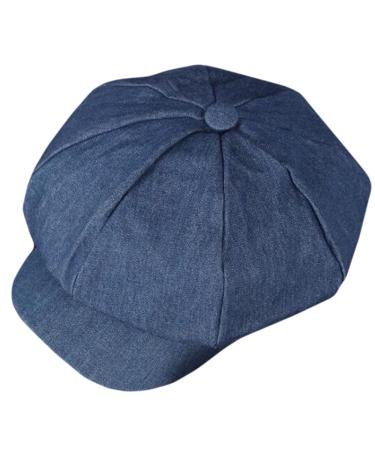 Qunson Women's Vintage Cotton Newsboy Cabbie Hat Cap