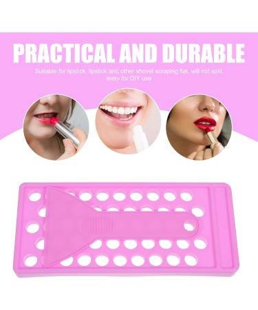 STAHAD Kit de Fabrication DIY de Rouges L vres Plateau 50 Trous Violet et Raclette pour Cosm tiques L vres Maison - Buy Online on GoSupps.com