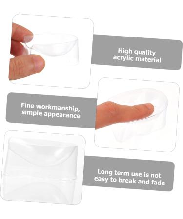 FRCOLOR 48 Nail Dipping Cups Acrylic Dip Case Starter Set thehomeuse French Manicure Nail Polish Tool Trays Tin for Manicure Powder French 5X4X2.5CMx8pcs White x 8 pieces - Buy Online on GoSupps.com