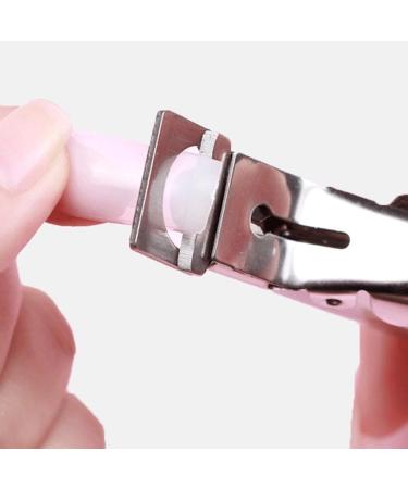 UNbit Nail Clipper Professional Nail Art Clipper Special Type U Word False Tips Edge Cutters Manicure Colorful Stainless Steel Nail Art Tools - Buy Online on GoSupps.com