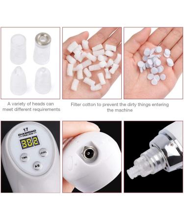 YAVOCOS Blackhead Vacuum Suction Remover - Mini Diamond Dermabrasion Skin Peeling Beauty Device - Buy Online on GoSupps.com