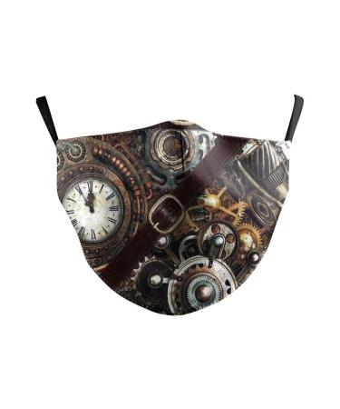 ZDP Sunflower Floral Print Anti Pollution Mouth Covers Cotton Half Face Mouth Reusable Dustproof Washable Facial Decoration for Running Cycling Face Women Men Outdoor