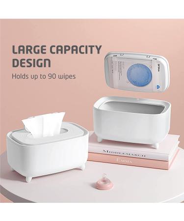 melagrana Baby Wipe Warmer and Wet Wipes Dispenser | Constant Heating for Newborns | BPA-Free | White - Buy Online on GoSupps.com