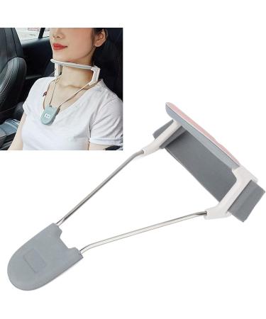 Ininosnp Neck Protection: Hot Compress Neck Brace for Cervical Spine Support - Anti-Low-Headed Traction Correction (Pink Size M) - Buy Online on GoSupps.com