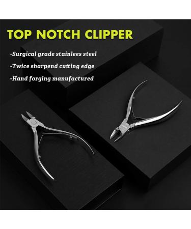 BEZOX Portable Nail Clipper - Surgical Stainless Steel Toenail Clippers for Thick Nails - Buy Online on GoSupps.com