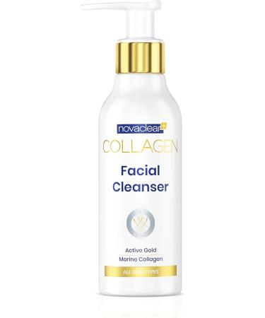 Novaclear Collagen Facial Cleanser - With Marine Collagen and Active Gold - Buy Online on GoSupps.com