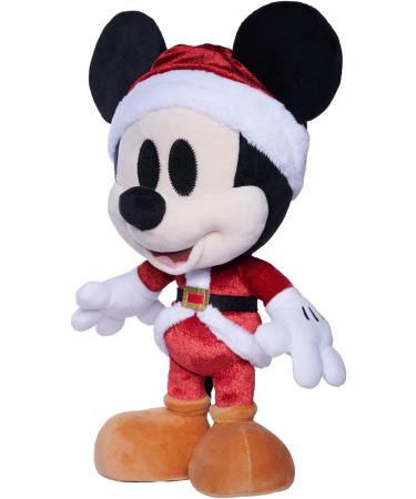 Simba Santa Mickey Mouse Plush Figure - December Edition | Amazon Exclusive Limited Edition 35 cm Collectible Toy in Gift Box | Suitable for Children from Birth - Buy Online on GoSupps.com