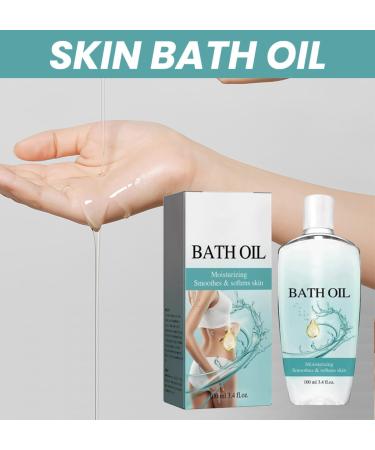 Skin Bath Oil So Soft & Sensual Skin Moisturizing Smoothes and Softens Skin Soft Luxurious Hydrating Body Oil with Essential Oils for Silky Smooth Skin (2Pcs) - Buy Online on GoSupps.com