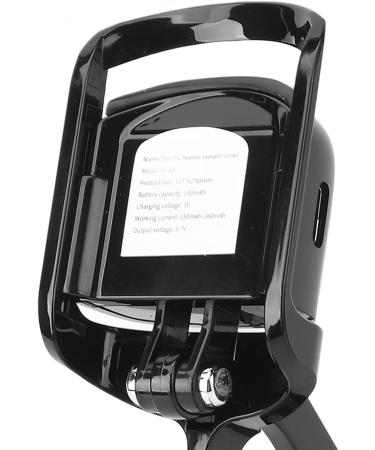 Qukaim Heated Lash Curler Electric Heated Eyelash Curler 3 Gears Temperature Control Portable USB Mini Lash Curler Black - Buy Online on GoSupps.com