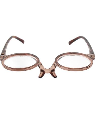 Buy Makeup Reading Glasses for Women - Flip Up Double Lens Magnifying Eyeglasses 2.5x | Stylish & Functional - Buy Online on GoSupps.com