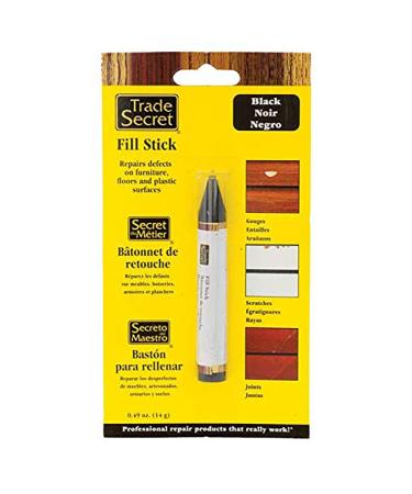 Wood Scratch Repair Fill Stick for Black Surfaces Great for Touch-Ups and Repairs on Hardwoods Floors Furniture Cabinets and Plastic Surfaces.