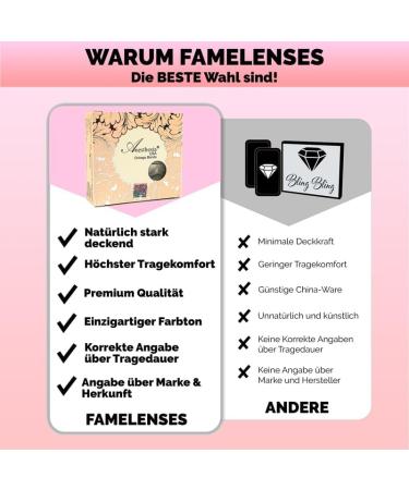 Anesthesia L.A. Mocha Colored Contact Lenses - Monthly Wear for Dark Eyes | Strongly Covering Light Brown Lenses (Dioptria -0.00) - USA Series 6 Months - Buy Online on GoSupps.com