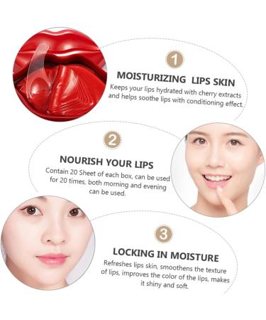 Gatuida Masques Hydratants L vres en Gel 20 Patchs Anti-rides Non Tiss s Soin Nourrissant Nocturne pour L vres S ches et Gerc es Apaisant Anti- ge - Buy Online on GoSupps.com