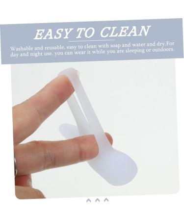 Men's Silicone Toe Separator Set - 4 Pairs | Bunion Pad, Foot Protectors, Gel Spacers, Insoles | Foot Care Kit for Hammer Toe, Curly Toe, and Bunion Relief - Buy Online on GoSupps.com