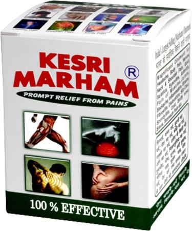 Buy Night Kesri Marham - 100g Ayurvedic Massage Balm | Natural Fast-Absorbing Non-Sticky | Large Size Strong Fragrance | International Shipping - Buy Online on GoSupps.com