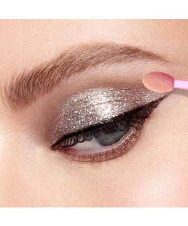 Healifty 50pcs Double Ended Eyeshadow Brush Latex Outfit Eyeshadow Kit Makeup Travel Tool Mix - Buy Online on GoSupps.com